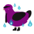 William Afton, a plum and sable chicken