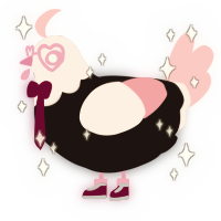 A sable and rose chicken with a head pattern