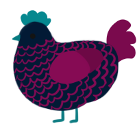 Incomplete Darkness, a tumblr and wine chicken with a lace pattern