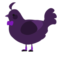 A gluppy chicken