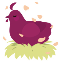A plum chicken