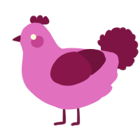 A orchid and wine chicken