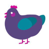 A overcast and sea chicken