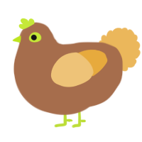 A brown and honey chicken