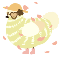 A lemon and cream chicken with a bar pattern
