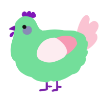 A spring and rose chicken