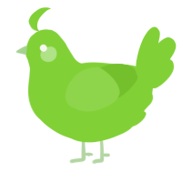 A grass chicken