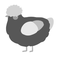 A viridian and mist chicken