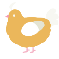 A honey and white chicken