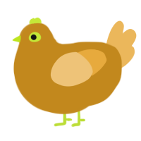 A ochre and honey chicken