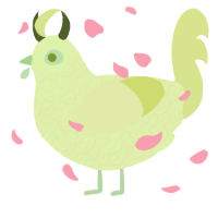A apple and lemon chicken with a double-lace pattern