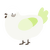 A white and apple chicken