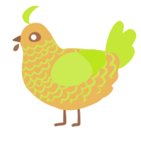 A honey and lime chicken with a lace pattern
