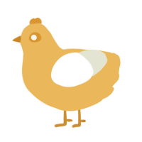 A honey and white chicken