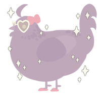 A olive chicken with a neck-speckle pattern