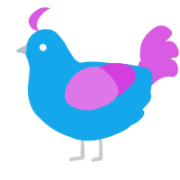 A sky and orchid chicken