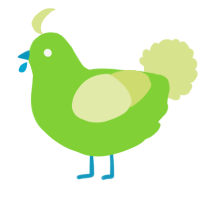 A grass and lemon chicken