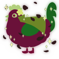 A wine and leaf chicken
