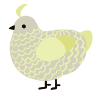 A silver and lemon chicken with a lace pattern