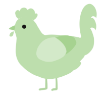 A gluppy chicken
