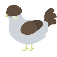 A mist and bark chicken