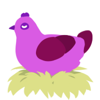 A orchid and wine chicken