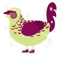 A lemon and wine chicken with a half-lace pattern