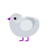 (unnamed), a mist chicken with a neck-speckle pattern