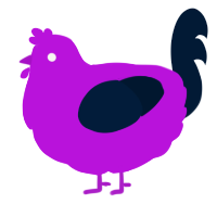 A amethyst and tumblr chicken