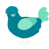 A sea and mint chicken