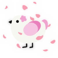 A white and pink chicken