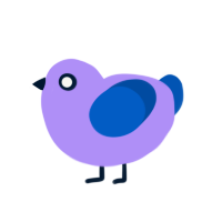 (unnamed), a lilac and ultramarine chicken