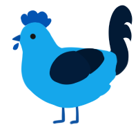 A sky and tumblr chicken