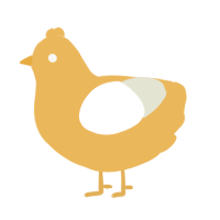 A honey and white chicken