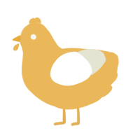 A honey and white chicken