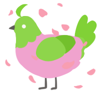 A pink and grass chicken with a head pattern