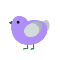 (unnamed), a lilac and silver chicken