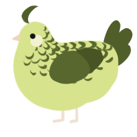 A lemon and olive chicken with a half-lace pattern