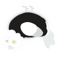 A sable and silver chicken with a head pattern