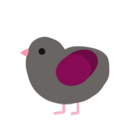 (unnamed), a grey and wine chicken