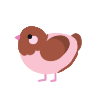 Cherry, a rose and russet chicken with a head pattern