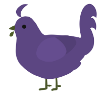 A overcast chicken