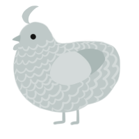 A silver chicken with a lace pattern