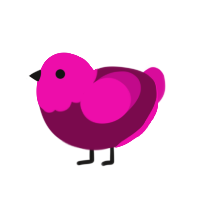 wine, a wine chicken with a head pattern