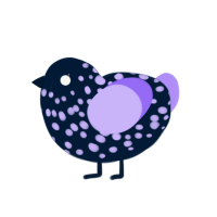 (unnamed), a tumblr and lilac chicken with a speckle pattern