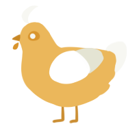 A honey and white chicken