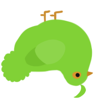 A grass chicken