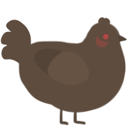 Turdlet, a bark chicken