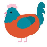 Oxidization, a vermilion and sea chicken with a head pattern