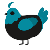 A sable and sea chicken with a head pattern